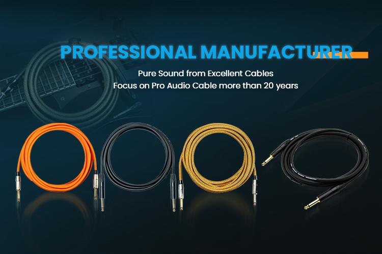 Connection Solution Provider Professional Audio Cables 
