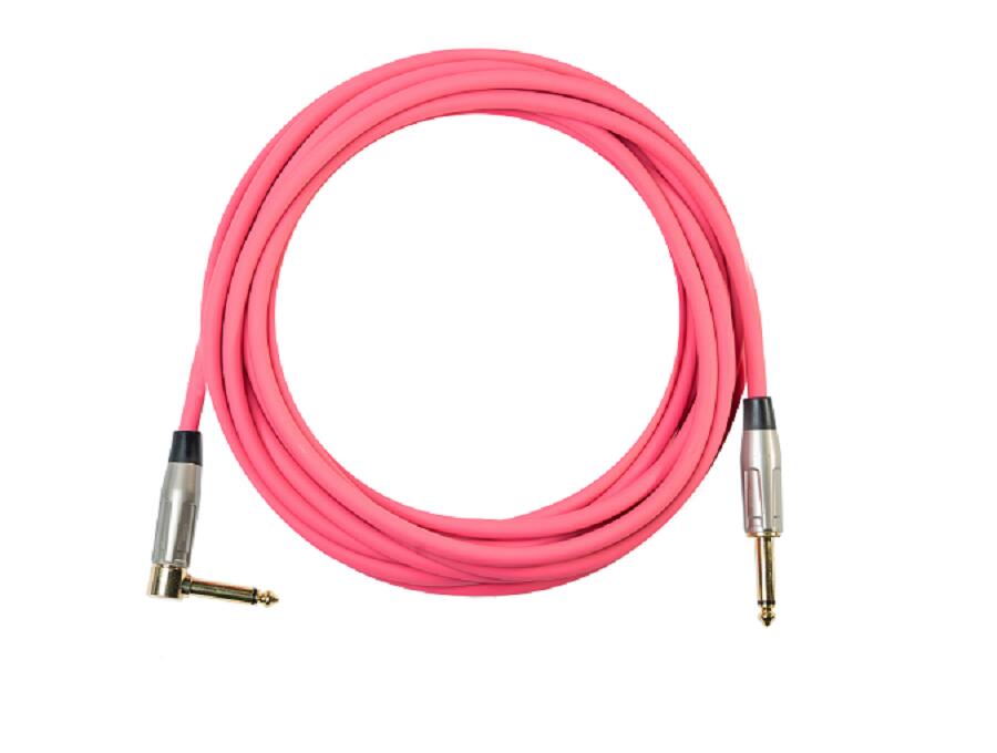 Silk Road Pink Color Guitar Cable LRB-202-3