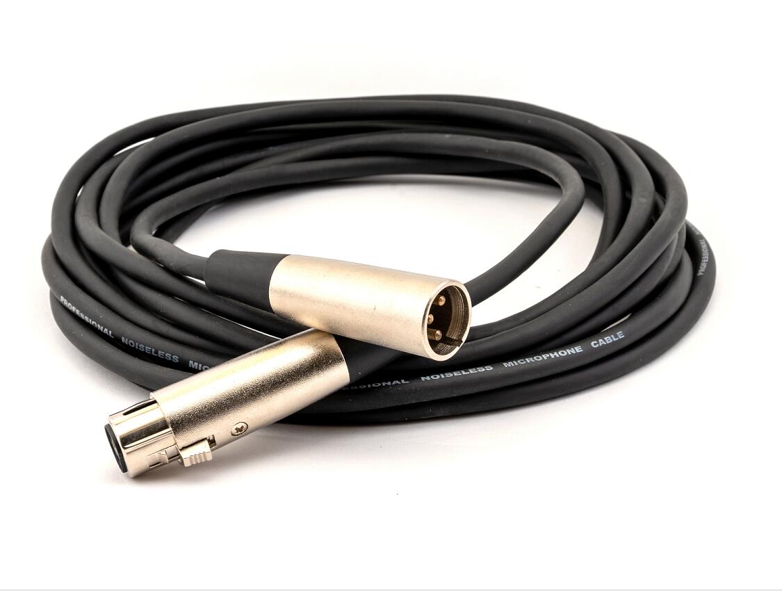 3M Microphone Cable LE301-3 XLR F to XLR M 6mm PVC Jacket