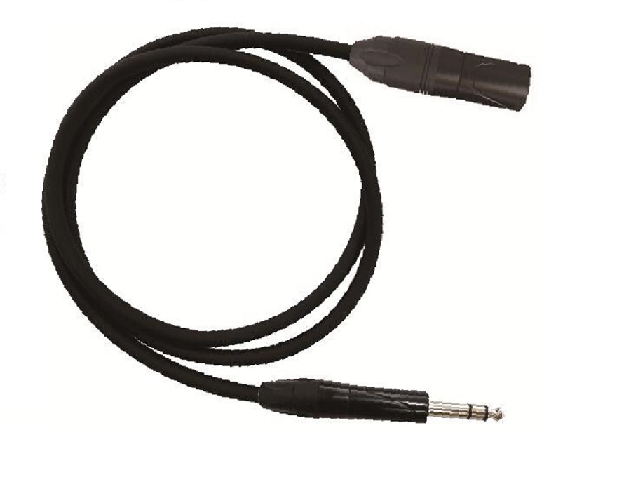 Silk Road BMS-3 XLR Male to 6.3 Stereo Balanced Microphone Cable