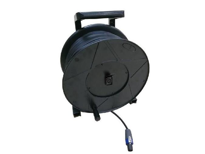 Professional Hand-Held cable drum system, assembled with Speaker cable and connectors STD320PS