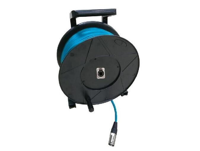 Professional Hand-Held Cable Drum System, Assembled with CAT6(SFTP) NETWORK CABLE and RJ45 connectors STD320PC