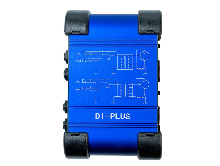 Dual Channel Passive Direct Box DI-PLUS