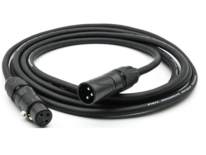 Silk Road LE103-3 XLR Male to XLR Female Microphone Cable