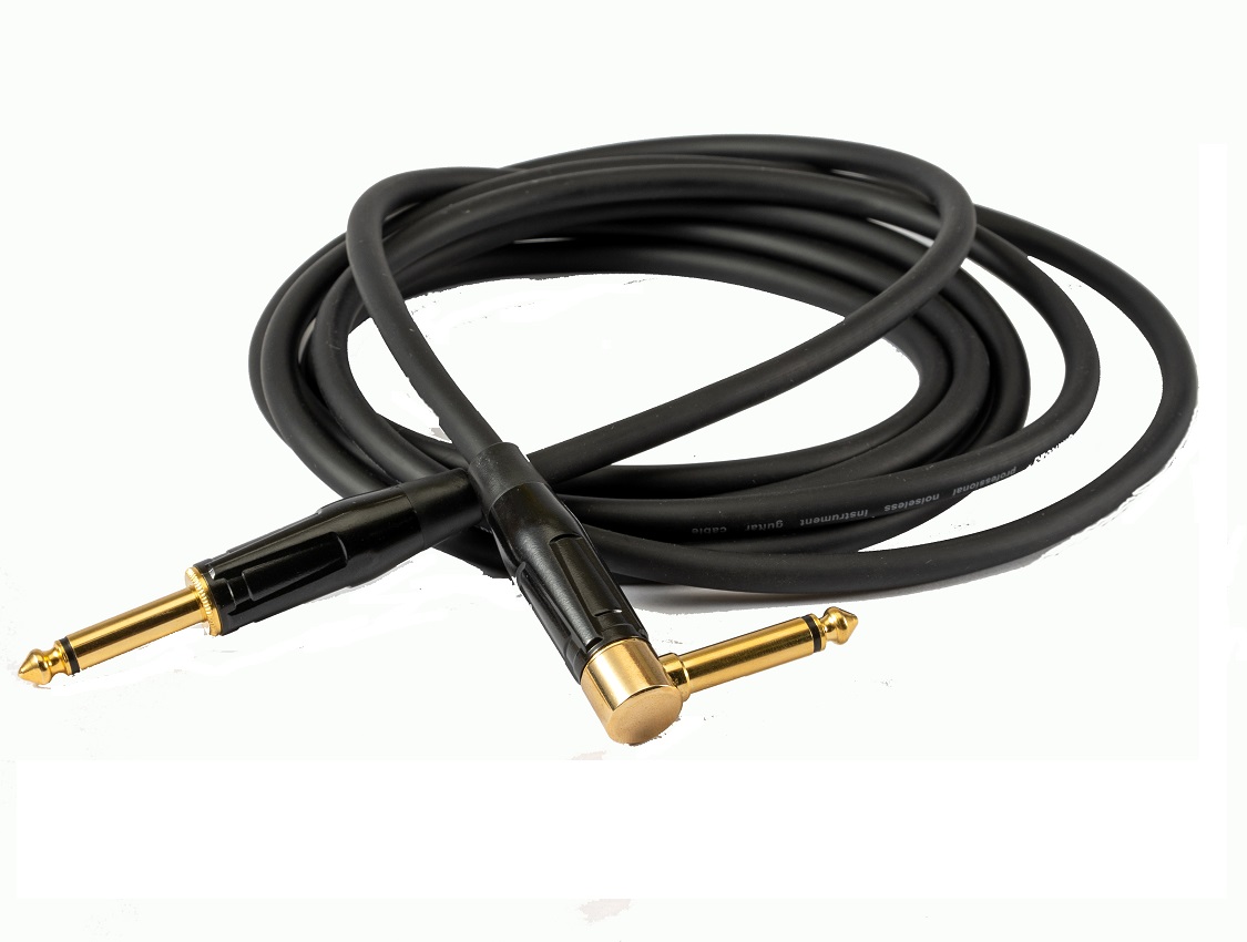 Silk Road Guitar Cable SBL with 1/4" Good Plated  AWG22 6.5mm PVC Jacket