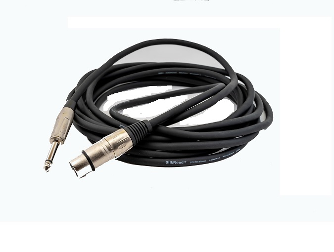 Silk Road LE102-3 Professional Noiseless XLR Microphone Cable