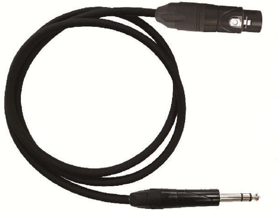 Silk Road BFS-3 XLR Female to 6.3 Stereo Microphone Cable Balanced
